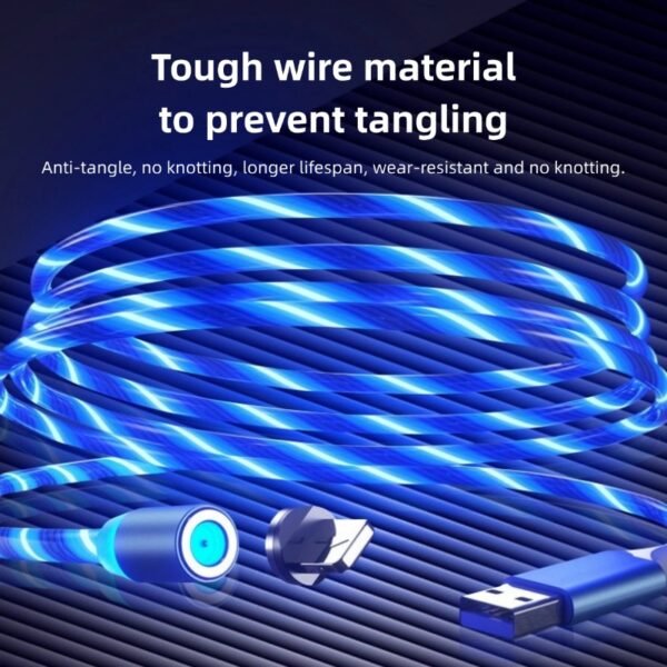 Multifunctional three-in-one mobile phone fast charging cable, pure copper wire is faster and more professional, high-toughness wire is not easy to break, exquisite and practical