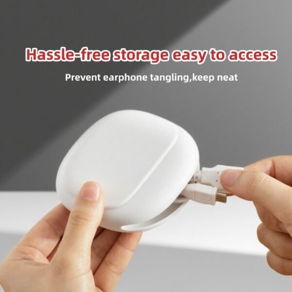 Multifunctional silicone storage bag, earphone storage box, data cable protective cover, wireless Bluetooth key USB storage bag, storage bag