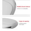 Multifunctional silicone storage bag, earphone storage box, data cable protective cover, wireless Bluetooth key USB storage bag, storage bag