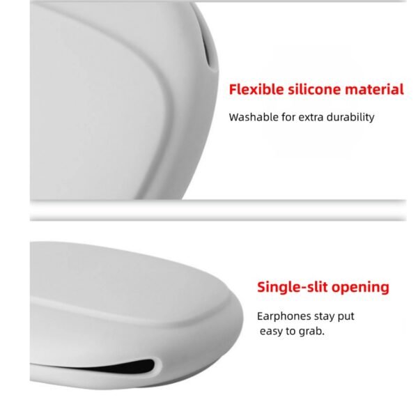 Multifunctional silicone storage bag, earphone storage box, data cable protective cover, wireless Bluetooth key USB storage bag, storage bag
