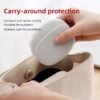 Multifunctional silicone storage bag, earphone storage box, data cable protective cover, wireless Bluetooth key USB storage bag, storage bag