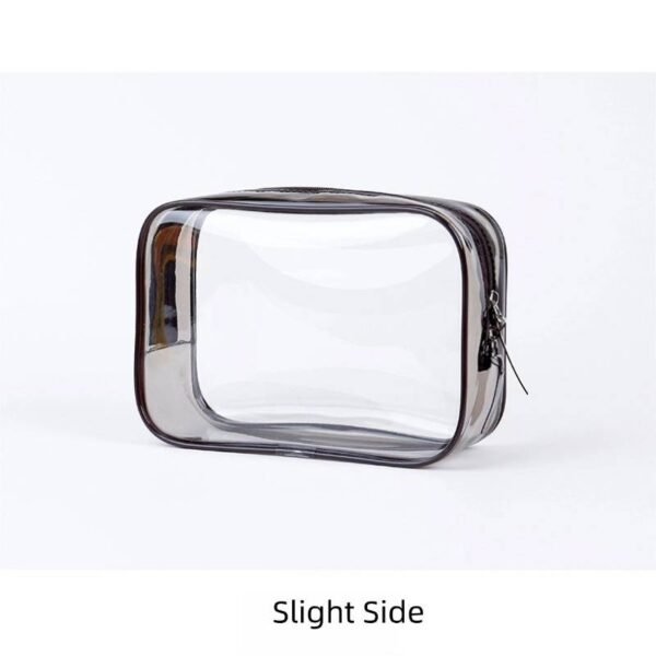 Travel portable toiletry bag, cosmetic bag, waterproof cosmetic bag, large transparent storage bag for swimming, fitness and bathing