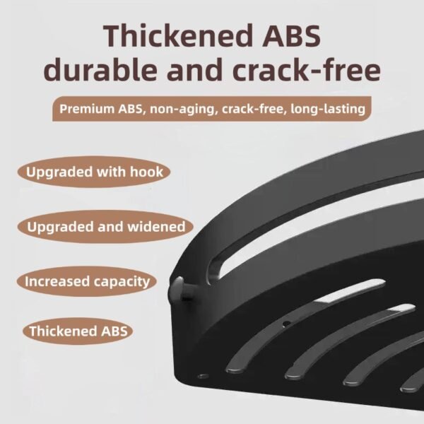 Punch-free bathroom tripod toilet wash basin wall-mounted rack toilet kitchen storage corner rack