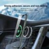 Wireless charging ferromagnetic sheet back sticker car phone holder ultra-thin ferromagnetic attraction ferromagnet ring accessories