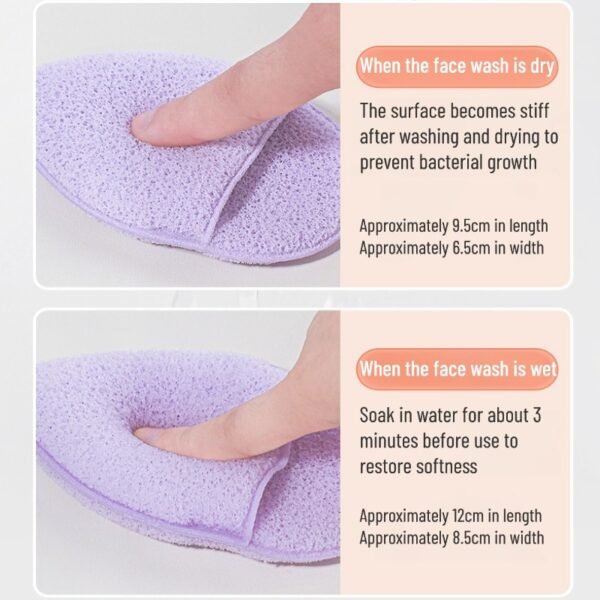 Face cleansing sponge, face wash sponge, face wipe, cleansing sponge, makeup remover