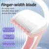 Mini portable beginner hair removal razor for armpit, leg, bikini, hand and hair removal