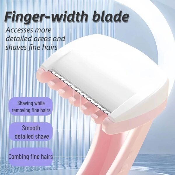 Mini portable beginner hair removal razor for armpit, leg, bikini, hand and hair removal