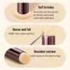 Round head lip brush lipstick brush portable smudge lip pencil female special beauty tool lip makeup brush