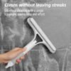 Household double-sided glass cleaning artifact bathroom mirror brush three-in-one cleaning window cleaning tool