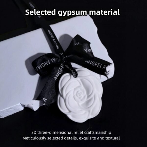 Camellia wardrobe pendant car diffuser aromatherapy home indoor long-lasting fragrance pendant