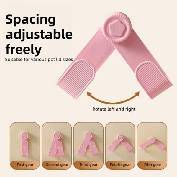 Pot lid rack punch-free wall-mounted household kitchen rack chopping board cutting board storage rack kitchen artifact