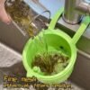 2 Hanging sink drain basket household kitchen sink separation food residue filter basket fruit cleaning filter basket
