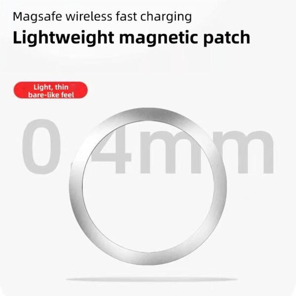 Wireless charging ferromagnetic sheet back sticker car phone holder ultra-thin ferromagnetic attraction ferromagnet ring accessories