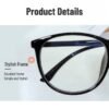 New Korean style glasses blue light blocking large frame flat glasses trendy glasses