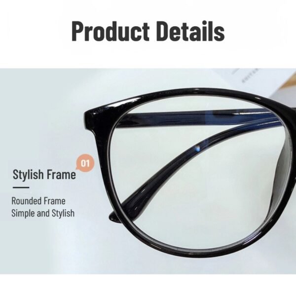 New Korean style glasses blue light blocking large frame flat glasses trendy glasses