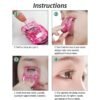 Portable eyelash curler for beginners with long-lasting curling and shaping