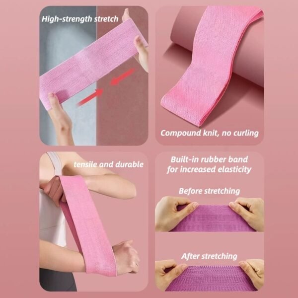 Yoga elastic band hip training resistance band fitness band hip training band hip ring hip beautiful squat elastic resistance ring