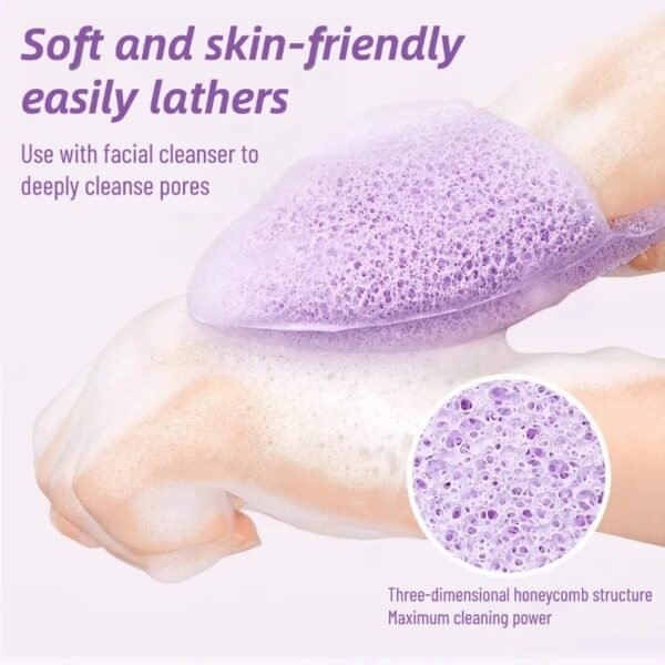 Face cleansing sponge, face wash sponge, face wipe, cleansing sponge, makeup remover