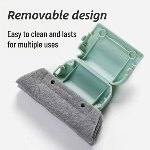 Window gap cleaning brush tool household cleaning door and window groove cleaning dead corner brush window cleaning artifact