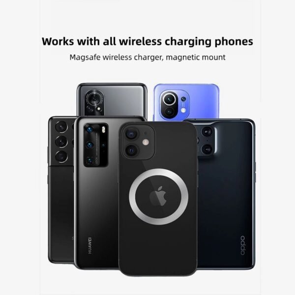 Wireless charging ferromagnetic sheet back sticker car phone holder ultra-thin ferromagnetic attraction ferromagnet ring accessories