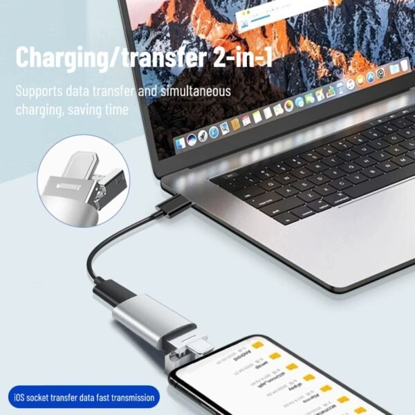 OTG adapter multi-function three-in-one USB3.0 Micro Type-c female fast charging converter universal for mobile phones and tablets
