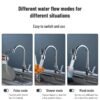 3 Three-speed faucet extender booster splash-proof shower kitchen universal upgrade universal shower nozzle
