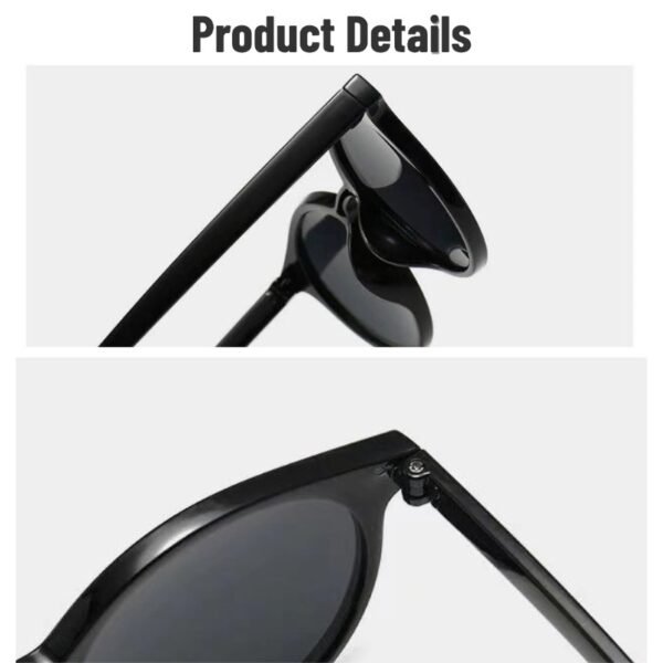 Retro round literary unisex sunglasses small frame glasses ins sunglasses