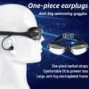 High-definition, anti-fog, waterproof, professional electroplated swimming goggles