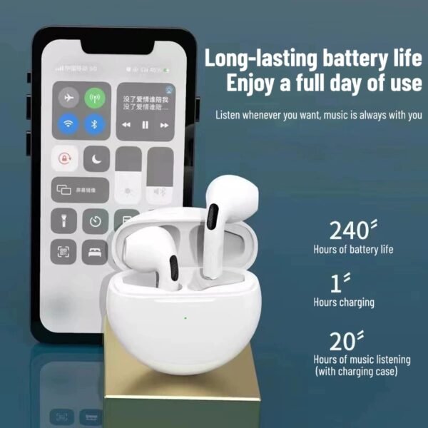 3 Wireless Bluetooth earphones for sports, portable, high-quality sound, long battery life, compatible with Apple and Android