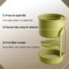 4 Hanging sink drain basket household kitchen sink separation food residue filter basket fruit cleaning filter basket