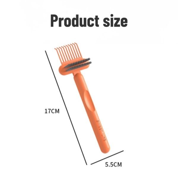 Air cushion comb cleaning brush comb cleaning claw tool to clean hair air bag comb cleaning artifact