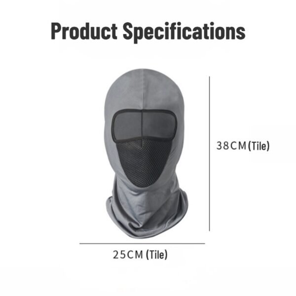 4 Ice silk headband mesh quick-drying outdoor scarf sunscreen thin breathable motorcycle sports riding mask