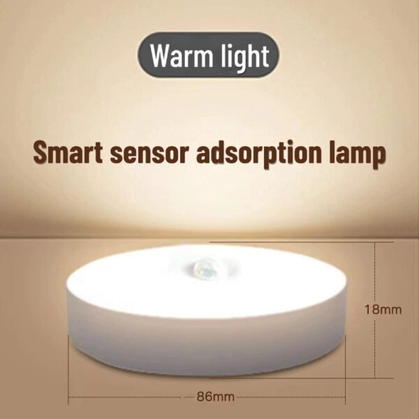 Human body intelligent induction charging induction night light bedside lamp wardrobe aisle induction light