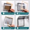 Adhesive socket waterproof box bathroom switch plug water retaining protection box