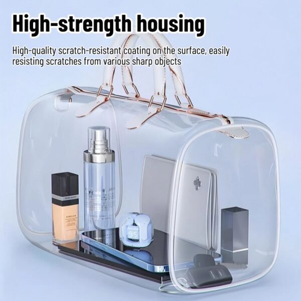 4 Transparent LED digital display Bluetooth headset with ultra-long battery life and no pain when worn for a long time