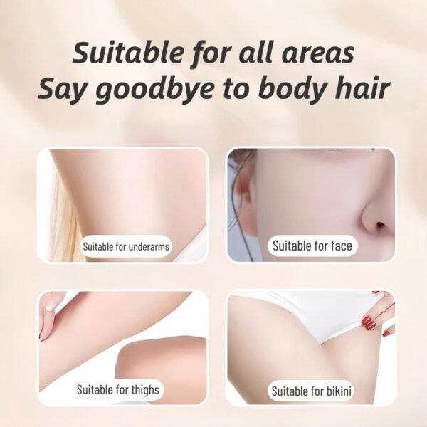 Mini portable beginner hair removal razor for armpit, leg, bikini, hand and hair removal