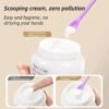 Cosmetic silicone scoop double-headed mini scraper lotion cream body lotion bottle small spoon