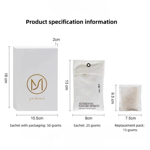 Wardrobe car home natural plant extract aromatherapy long-lasting fragrance special wardrobe high-end sachet clothes sachet scented tablets