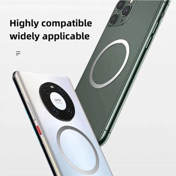 Wireless charging ferromagnetic sheet back sticker car phone holder ultra-thin ferromagnetic attraction ferromagnet ring accessories