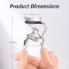 Eyelash curler fits natural curling wide-angle partial sunflower eyelash curler for beginners