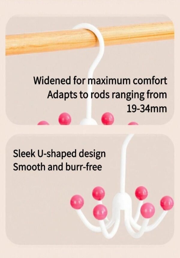 Anti-slip hook storage and drying multifunctional clothing hat underwear sling hook