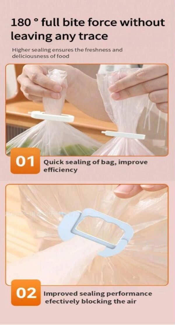 Food sealing clips for home kitchen fresh-keeping and moisture-proofing of grains