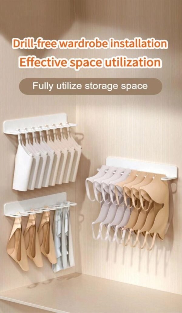 Wardrobe underwear socks storage rack wall-mounted storage artifact