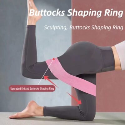 Yoga elastic band hip training resistance band fitness band hip training band hip ring hip beautiful squat elastic resistance ring