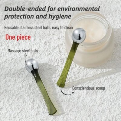 Beauty eye cream stick dark circle eye essence metal massage stick