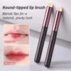 Round head lip brush lipstick brush portable smudge lip pencil female special beauty tool lip makeup brush
