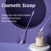 Cosmetic silicone scoop double-headed mini scraper lotion cream body lotion bottle small spoon