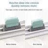 Window gap cleaning brush tool household cleaning door and window groove cleaning dead corner brush window cleaning artifact