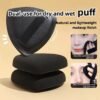 Black pineapple powder puff air cushion super soft dry and wet dual use does not absorb liquid foundation special makeup powder