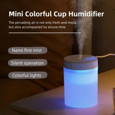 New USB mini humidifier home silent bedroom office desktop car small dormitory water spray